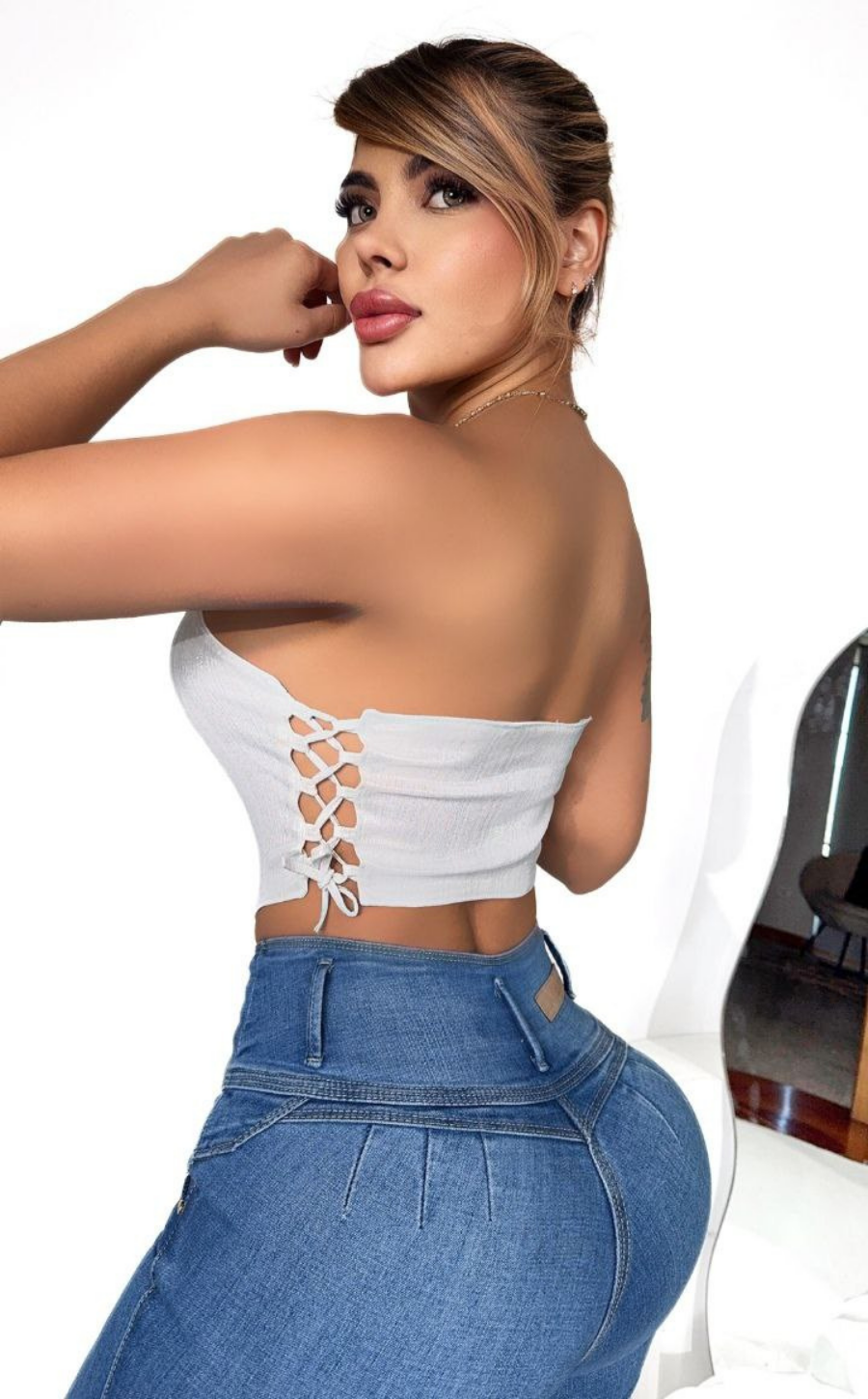 Corset Metalizado