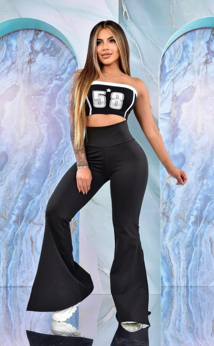 Pantalón Campana Abierta