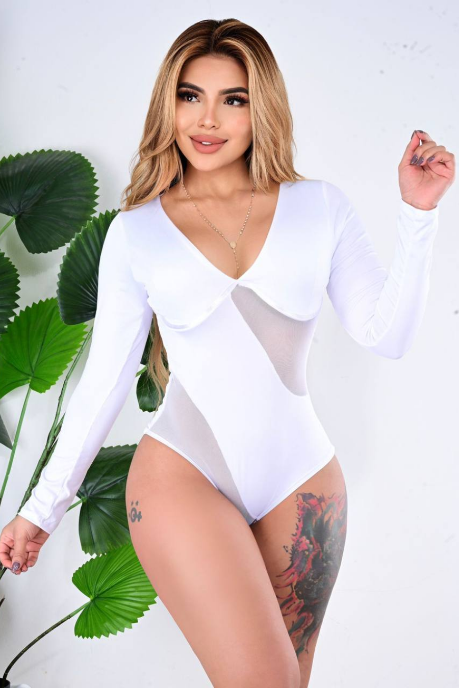 Body V Manga Larga