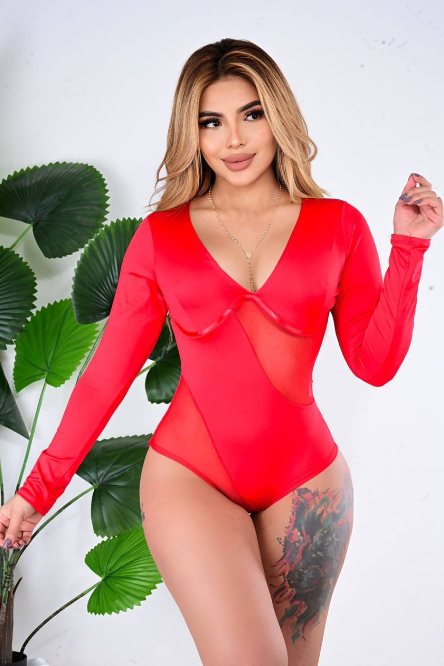 Body V Manga Larga