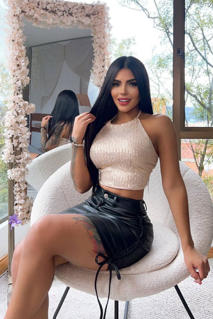 Pañoleta Lentejuela